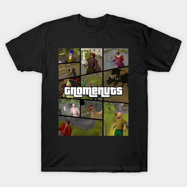 OSRS Style cover (GnomeNuts) T-Shirt by GnomeNuts